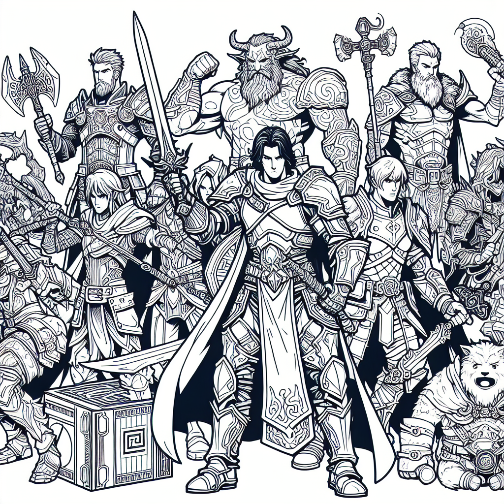 Kreativitas Tanpa Batas: Koleksi Gambar Mewarnai Mobile Legend untuk Semua Usia