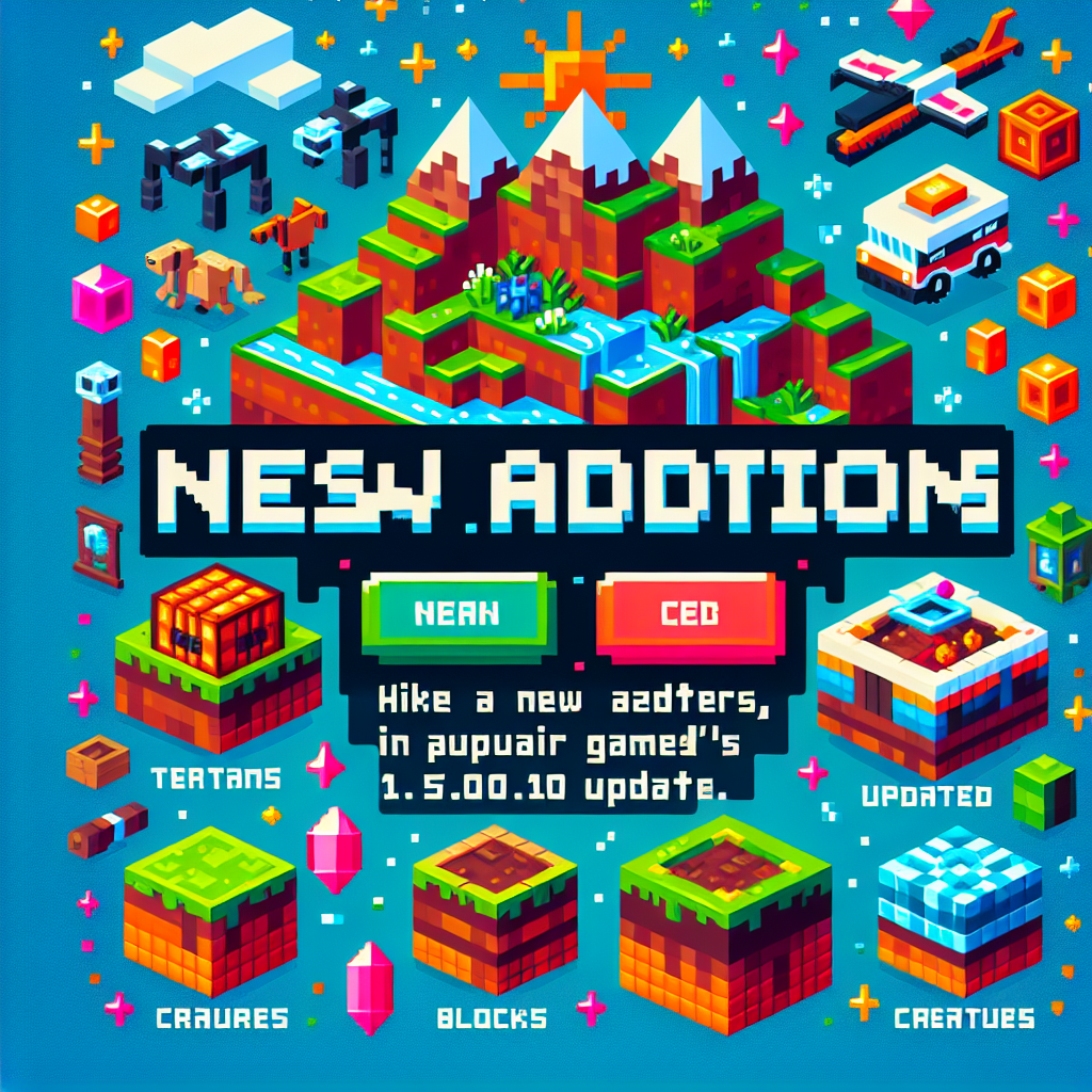 Menjelajahi Fitur Baru di Pembaruan Minecraft 1.5.0.10