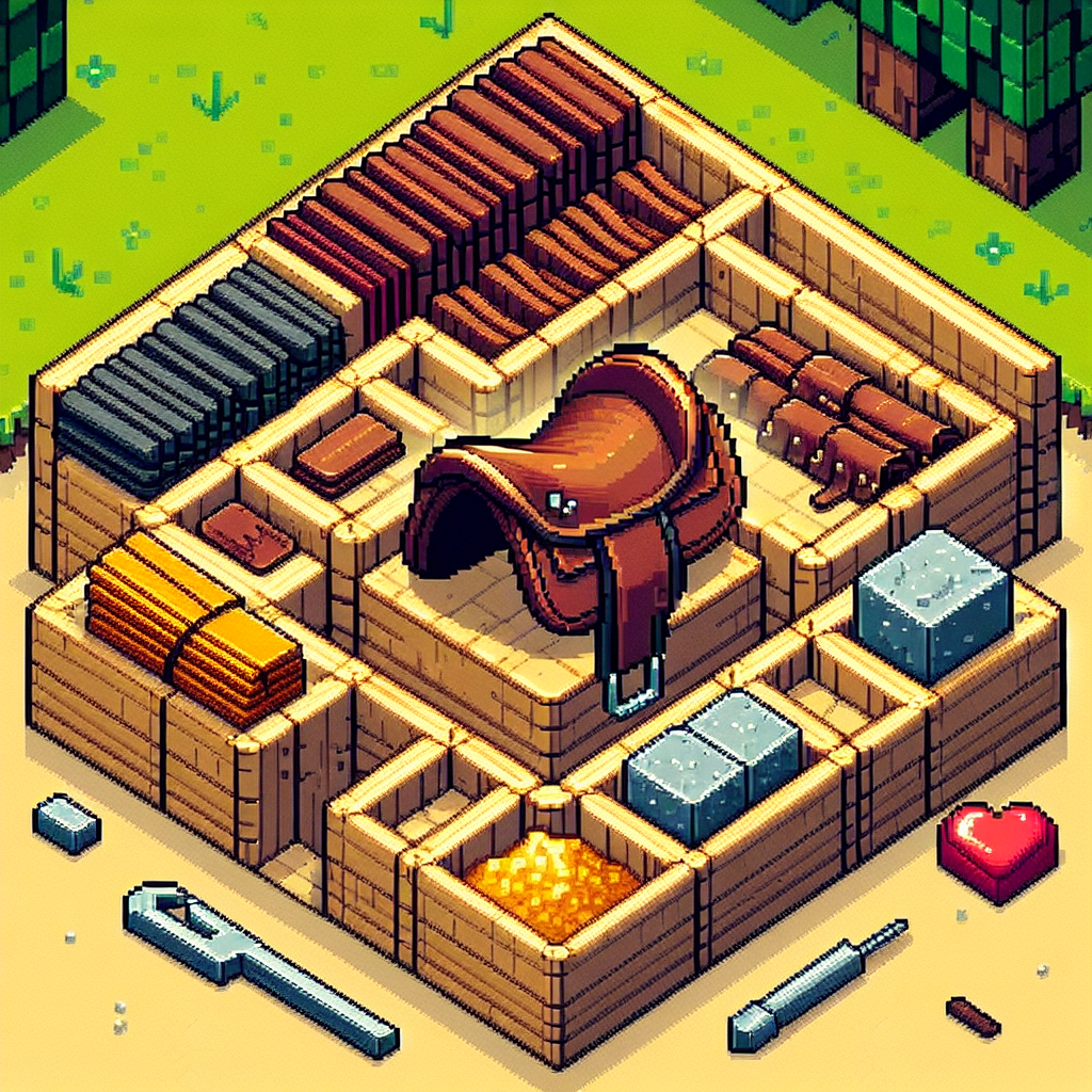 Membuat Pelana di Minecraft: Panduan Langkah demi Langkah