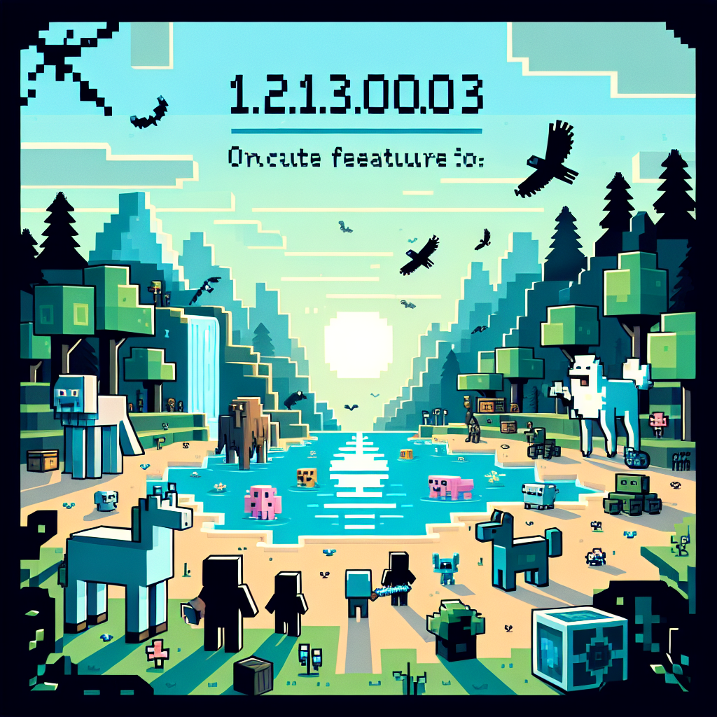 Temukan Fitur Terbaru di Pembaruan Minecraft 1.21.30.03